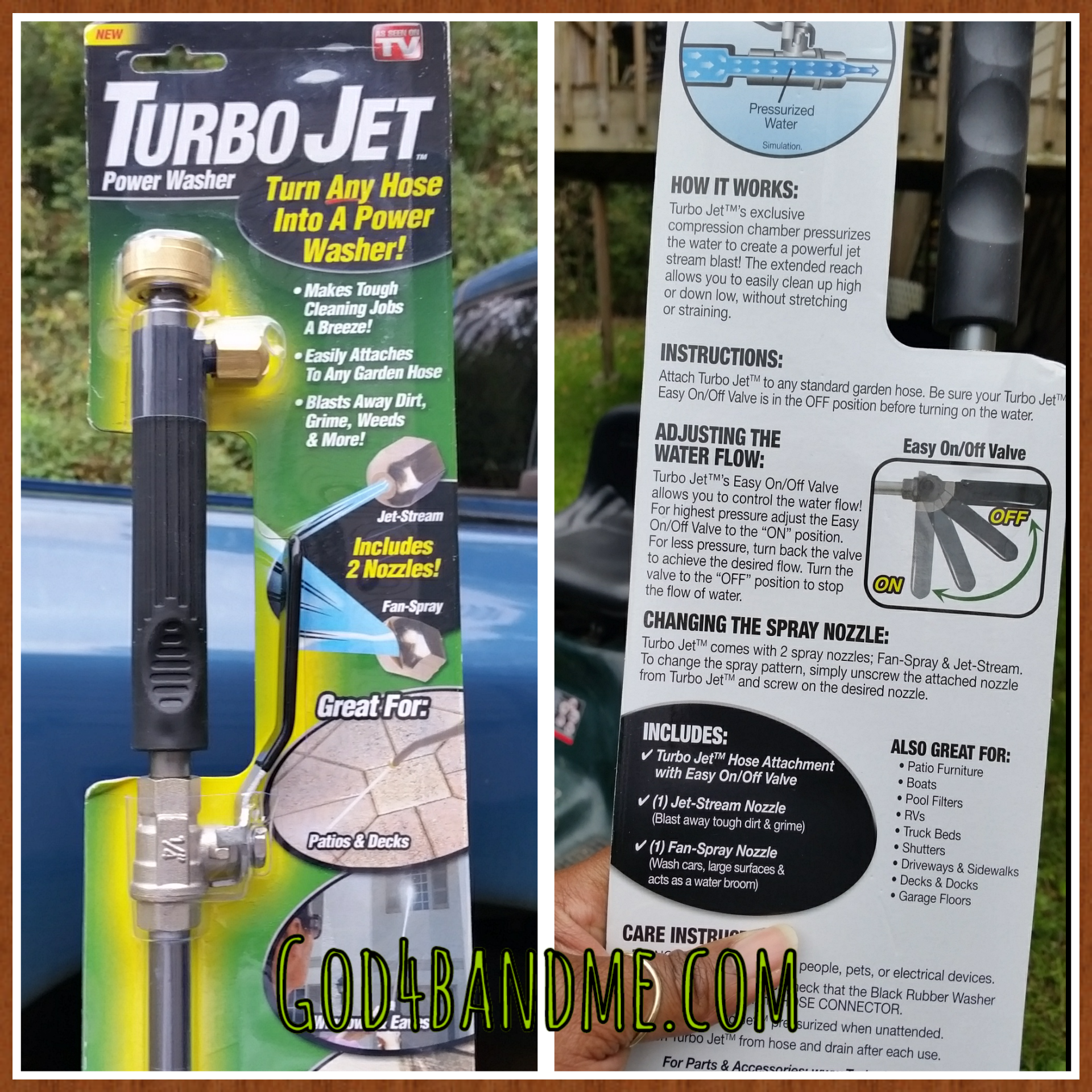 turbo jet power washer video