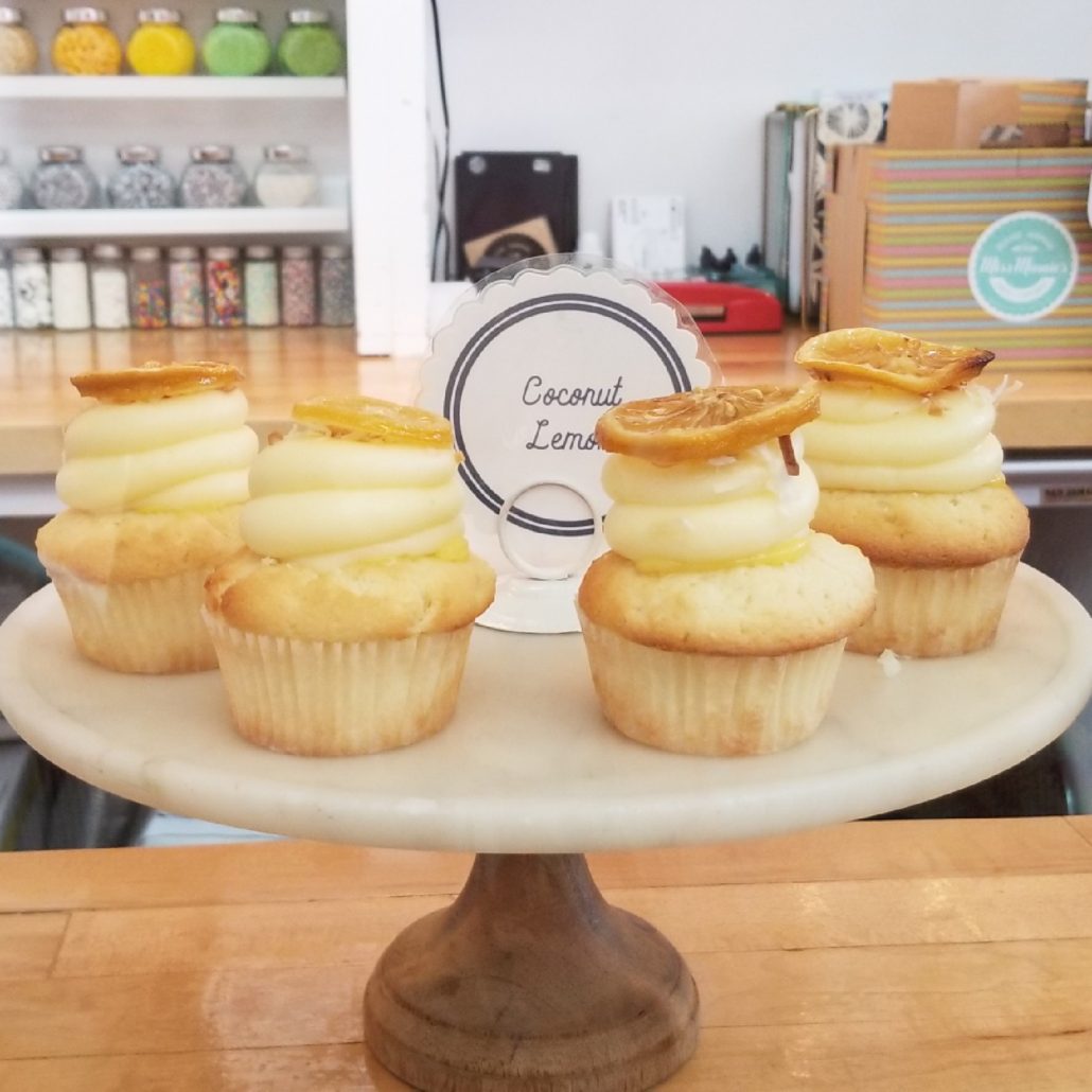 Coconut Lemon Cupcakes