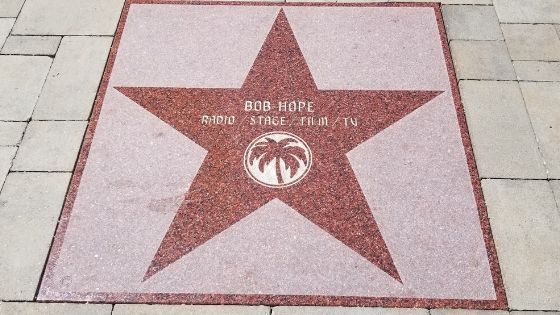 Walk of starts bob hope instagrammable palm springs
