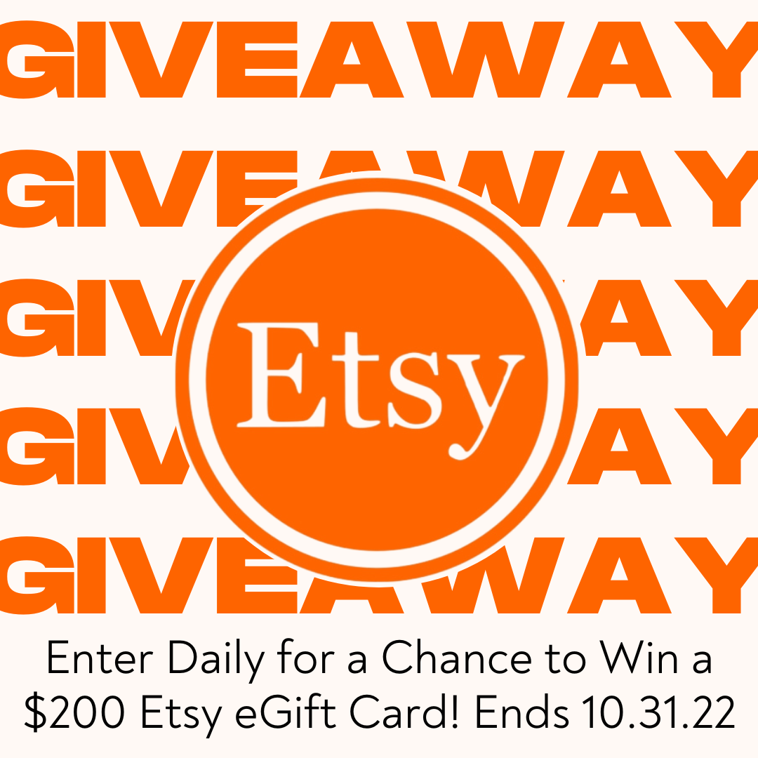 Etsy egift card giveaway