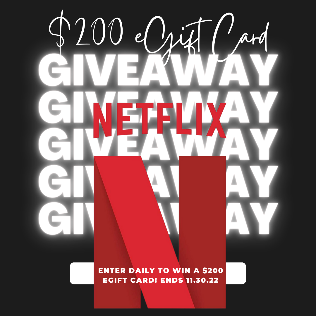 Netflix eGift Card Giveaway