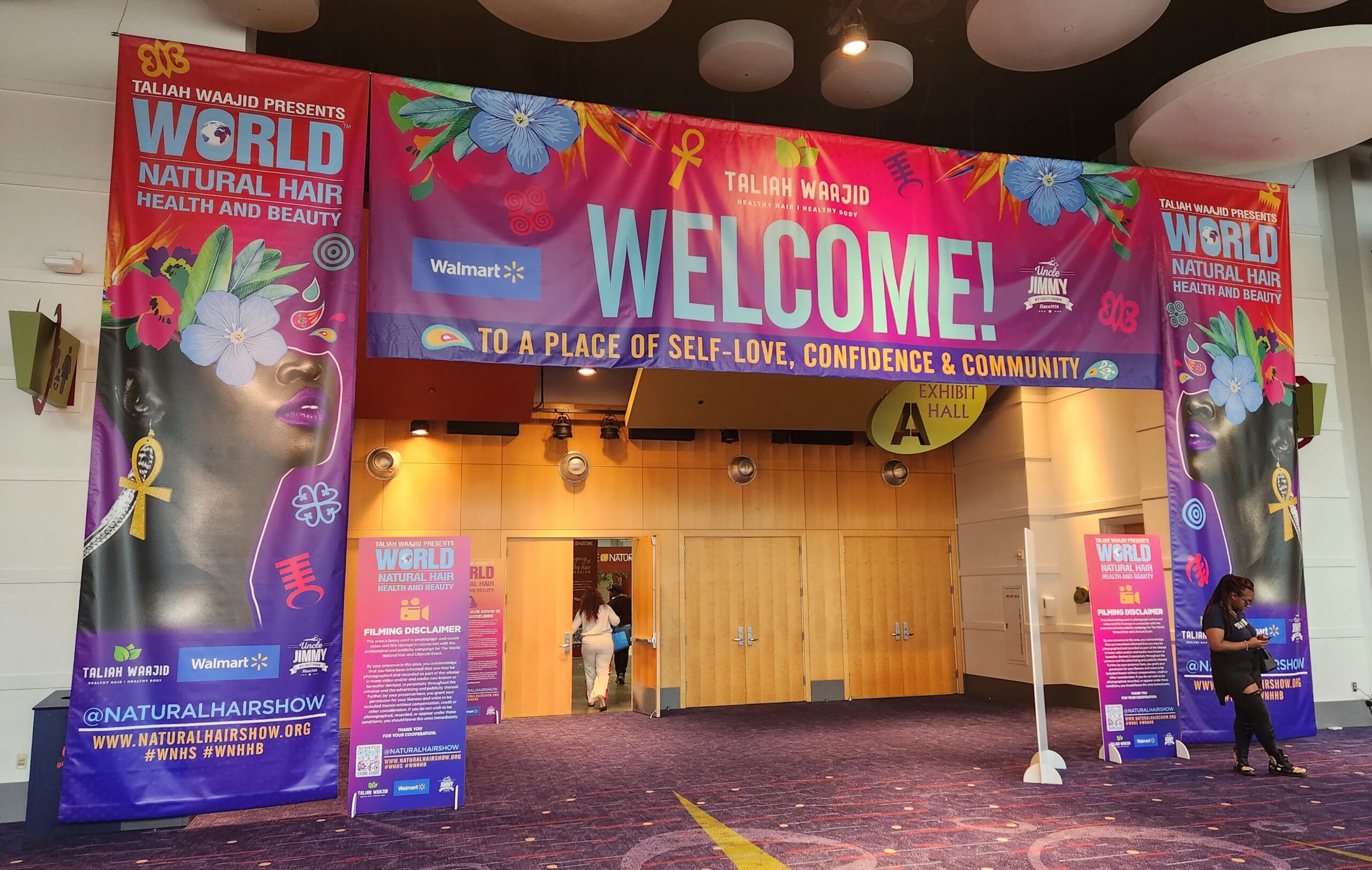 World Natural Hair Show Entrance