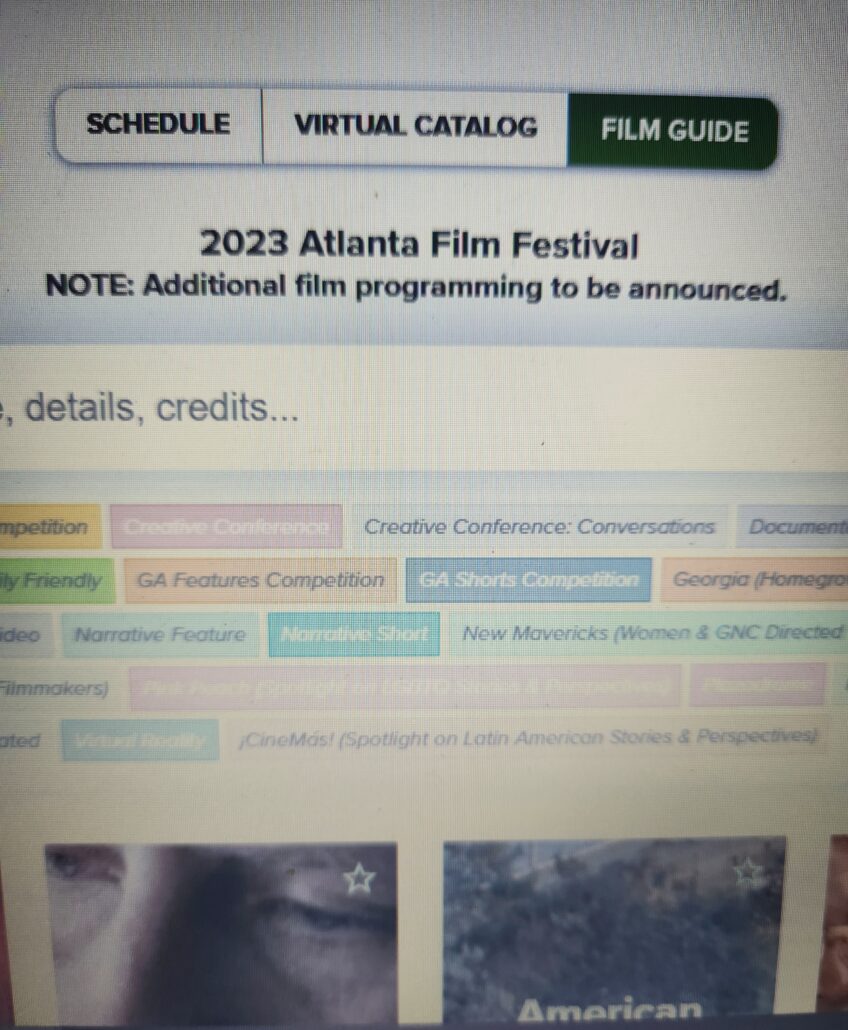 2023 atlanta film festival