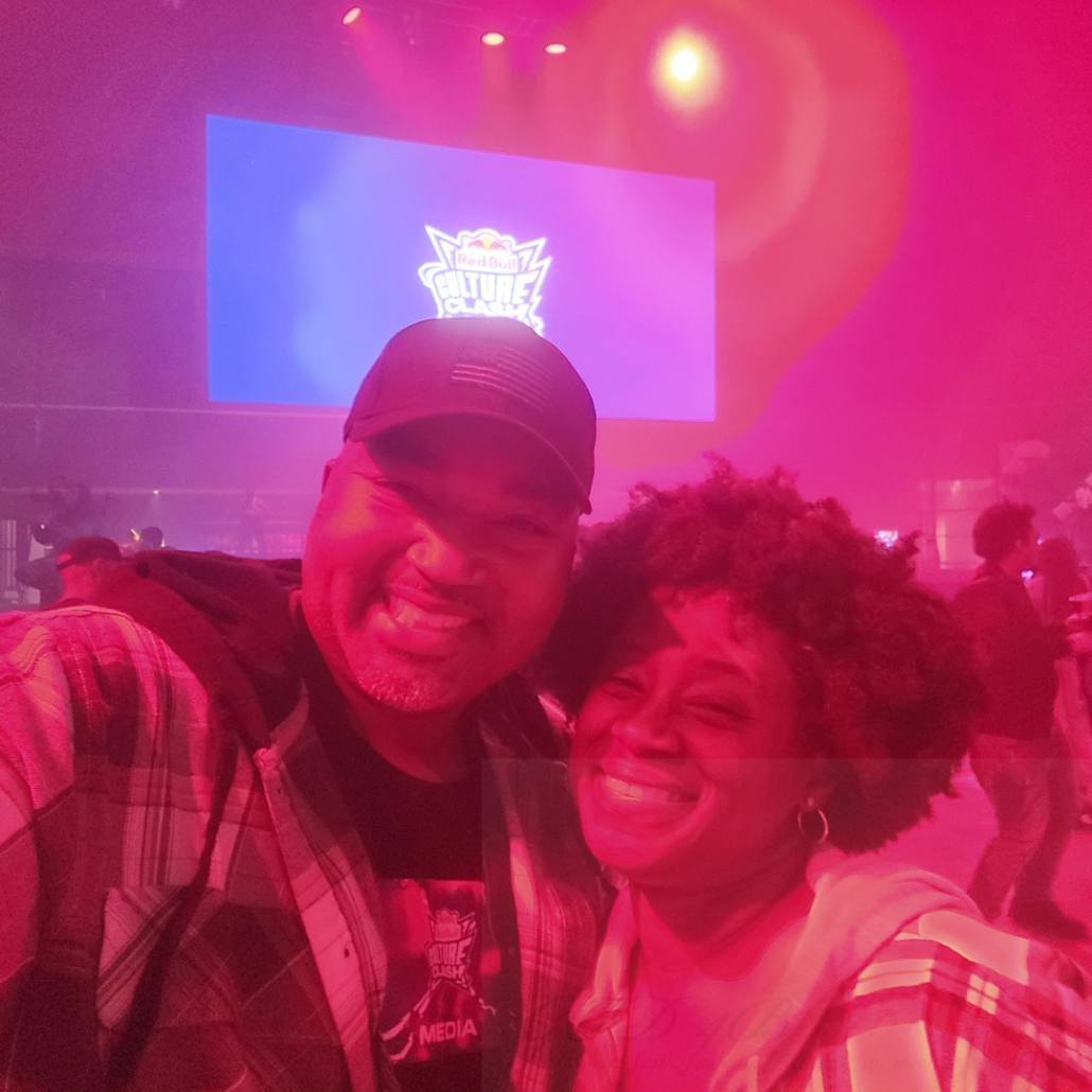 Couple at Red Bull Culture Clash Atlanta